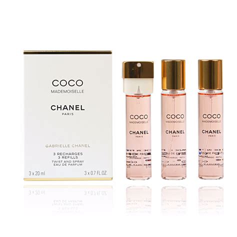 chanel coco purse spray refills|coco mademoiselle chanel recharge refill.